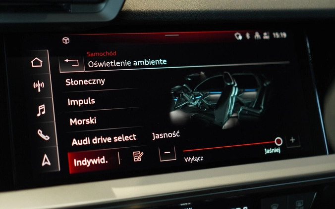 Audi A3 cena 175000 przebieg: 20000, rok produkcji 2023 z Nekla małe 436